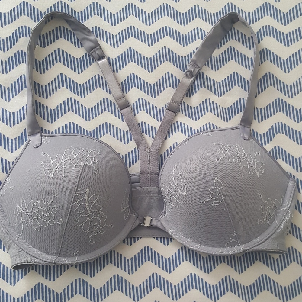 Calvin Klein Black Label Racerback Front Clasp Bra